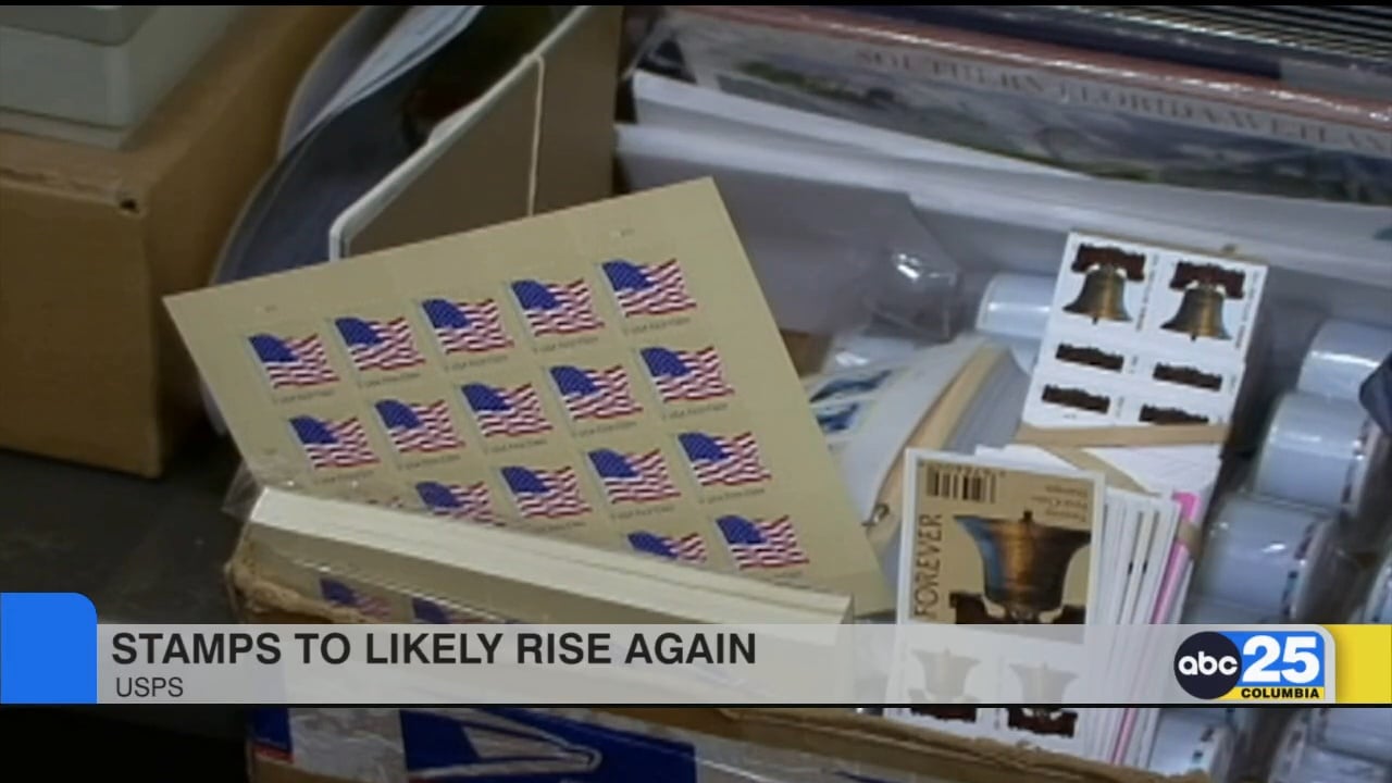 USPS Stamp prices to likely rise again ABC Columbia