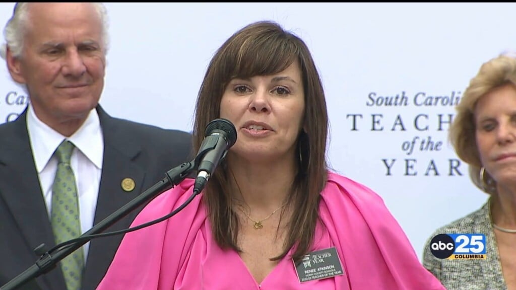 Abc's Of Education: 2024 Sc Teacher Of The Year