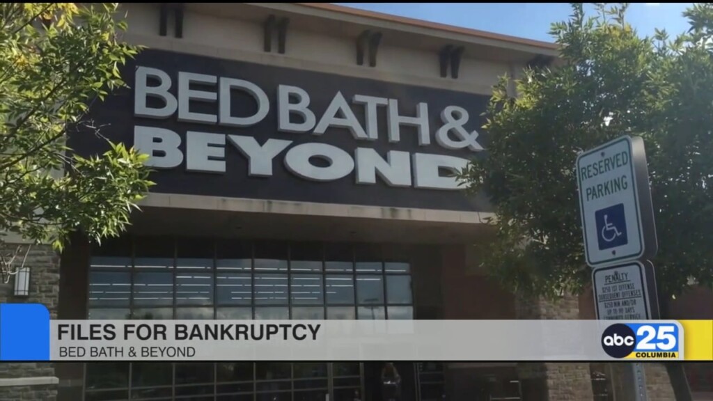 Bed, Bath And Beyond Files For Bankruptcy