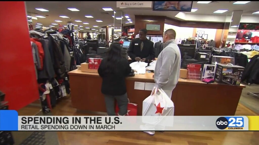 Retail Spending In U.s. Down In March