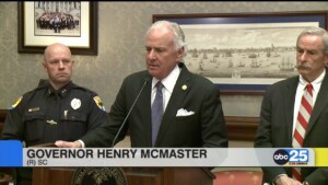Governor Mcmaster And Officials Urge Lawmakers To Increase Illegal Gun Possession Penalties, Pass Bond Reform