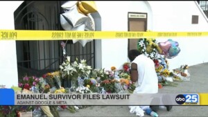 Emanuel Are Church Shooting Survivor Files Lawsuit Against Google, Meta