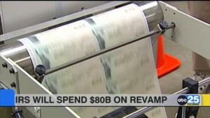 Irs Will Spend $80 Billion On Revamp