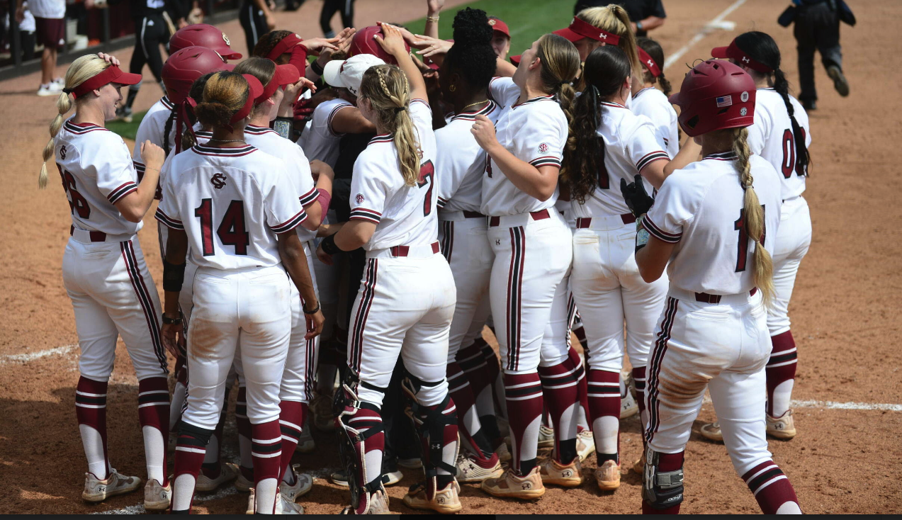 USC Softball sweeps No. 23 Texas A&M on runrule walkoff win ABC