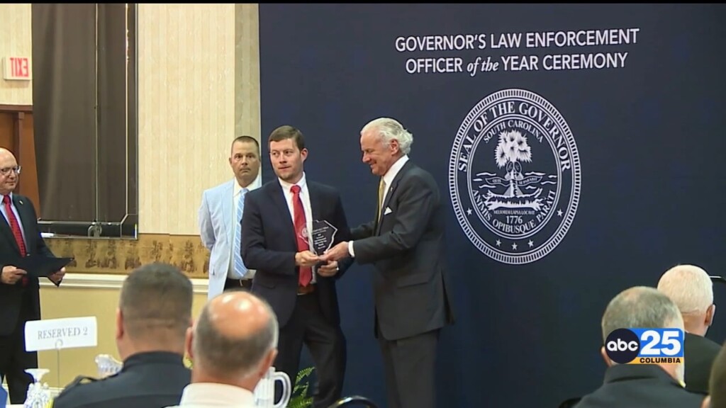 Governor’s Law Enforcement Officer Of The Year Ceremony
