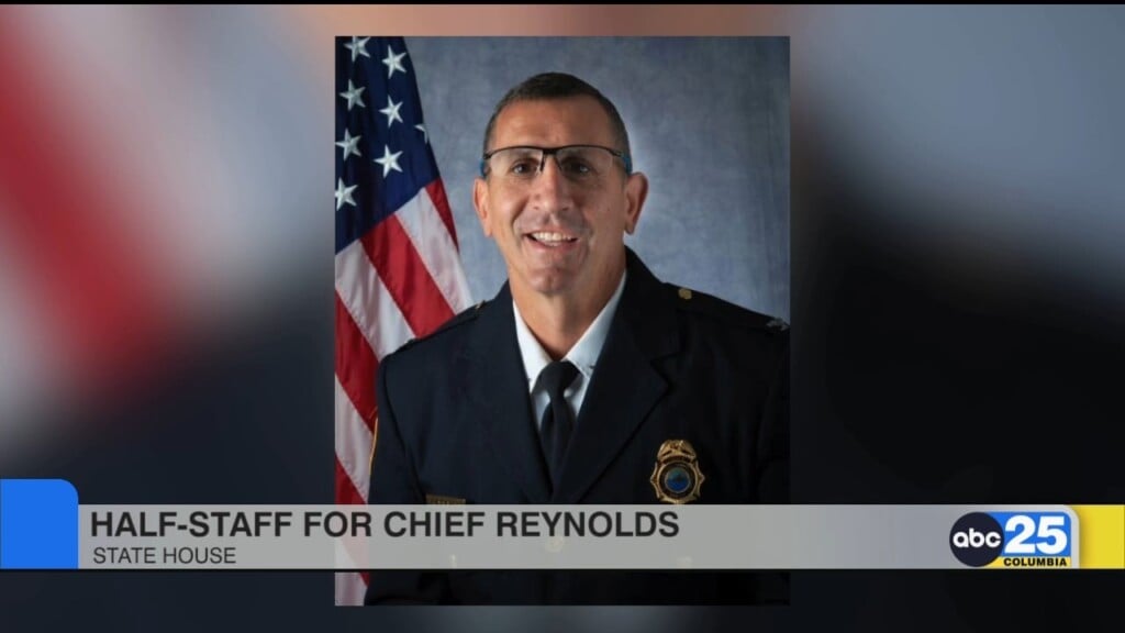 Half Staff For Chief Reynolds