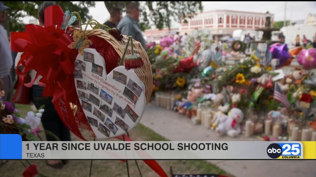 1 Year Anniversary Of Uvalde School Shooting