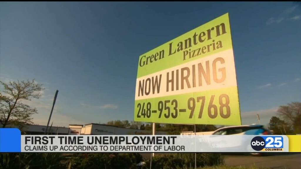 Department Of Labor: First Time Unemployment Claims Up