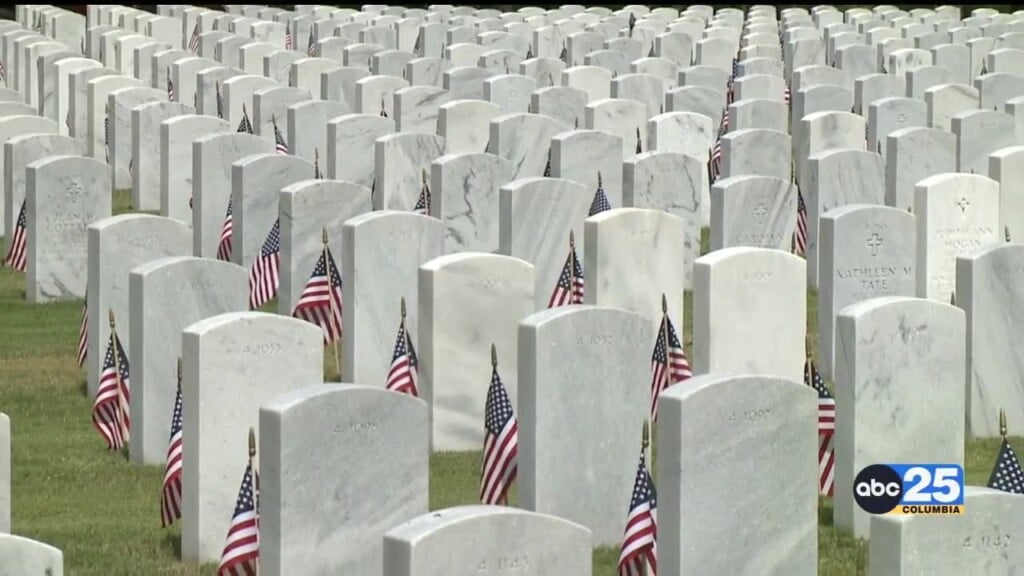 Fort Jackson National Cemetery Holds Memorial Day Service