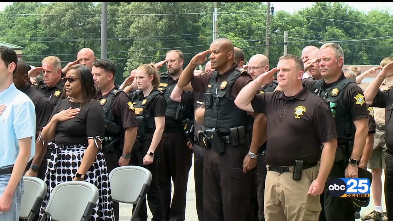 Fallen Deputies Honored By Richland County Sheriffs Department Abc Columbia