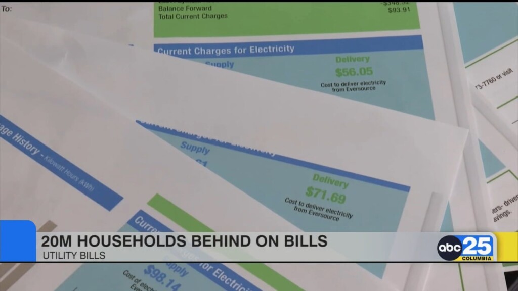 20 Million Households Behind On Utility Bills; Owe $19.5 Billion