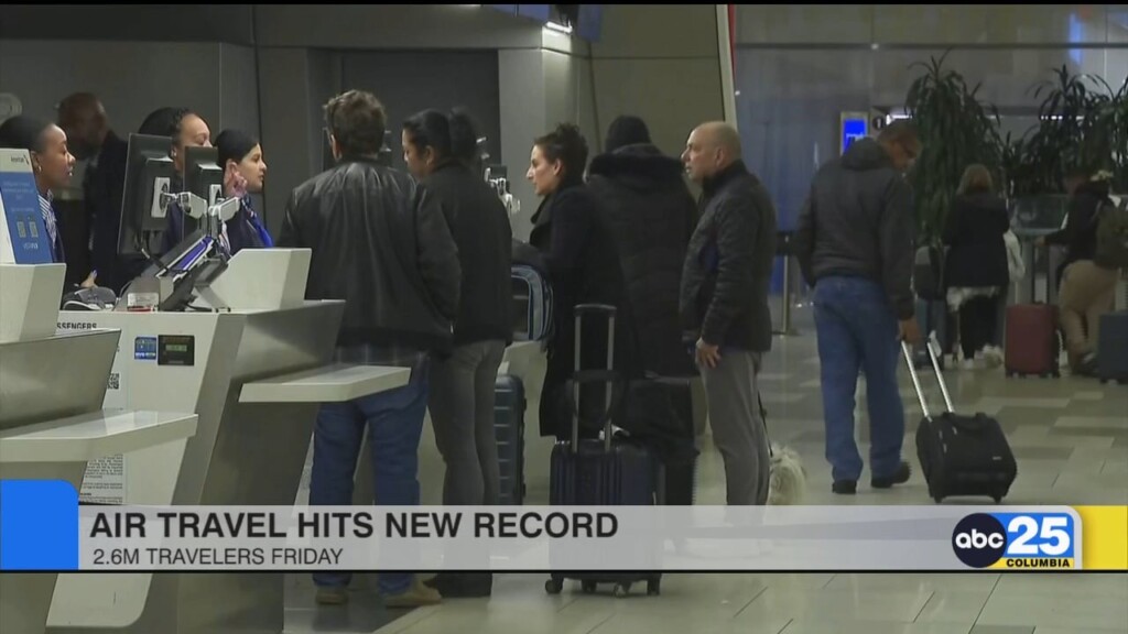 Air Travel Hits New Record: 2.6 Million Travelers Friday