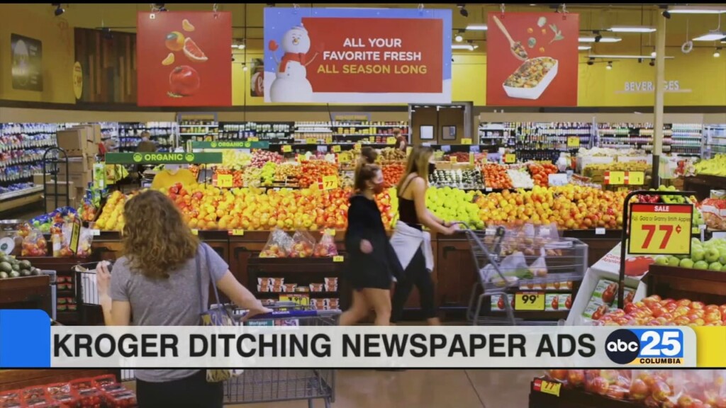 Kroger Ditches Weekly Newspaper Grocery Ads