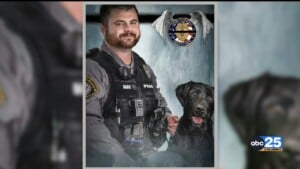 Officer Barr Memorial Wall