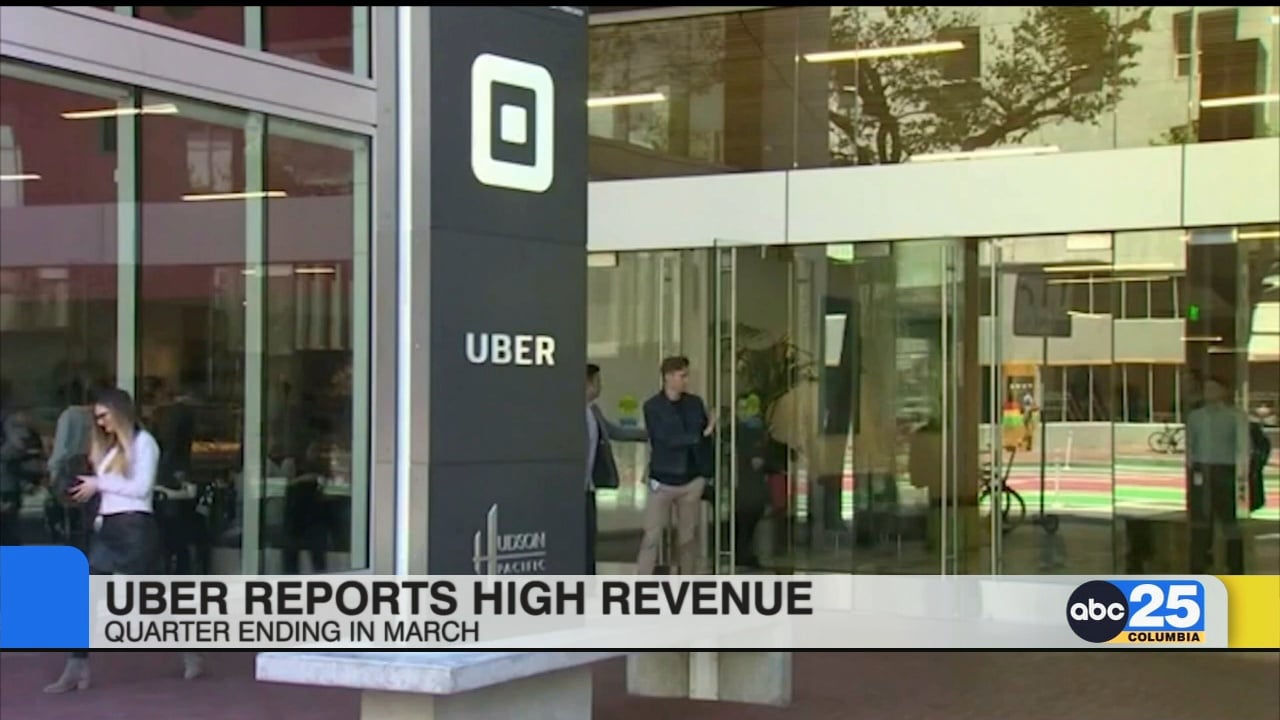 Uber Reports $8.8 Billion Revenue For Quarter Ending In March - ABC ...