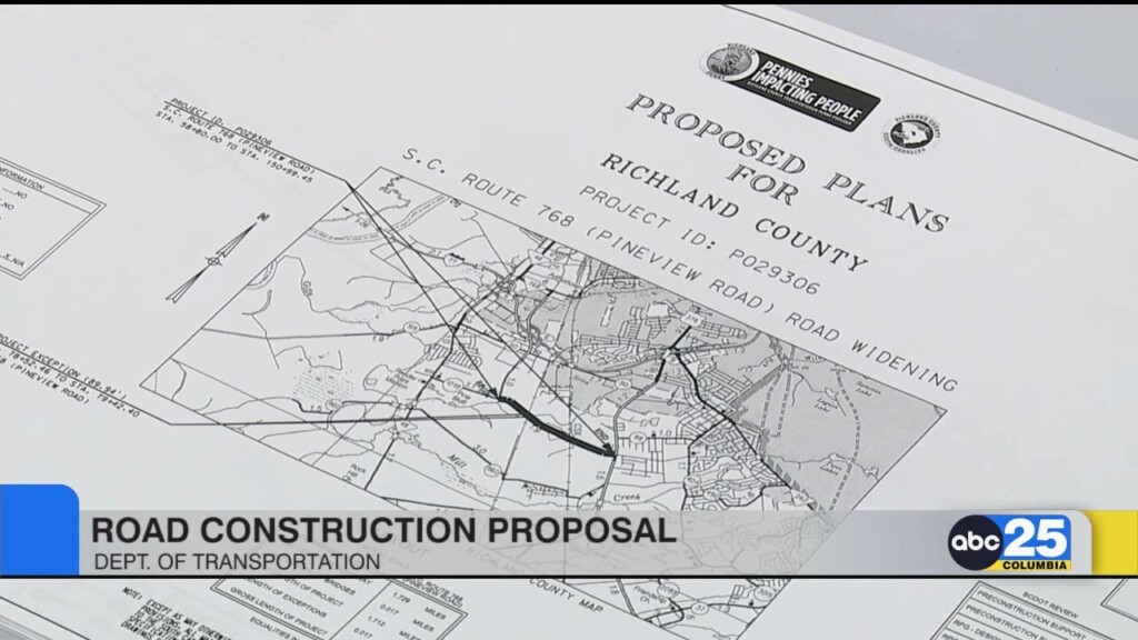 Richland County Proposes To Widen Portions Of Pineview Road