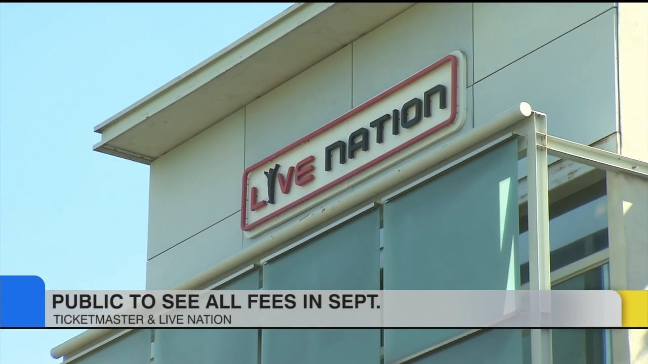 Live Nation, Ticketmaster to list all fees up front - ABC Columbia