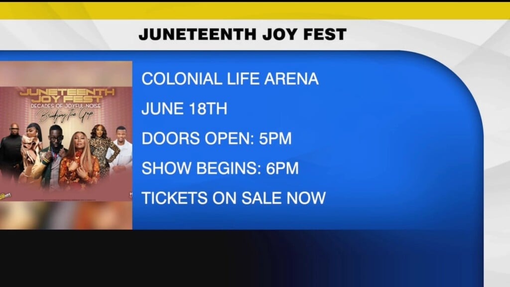 Colonial Life Arena Hosting Juneteenth Joy Fest, Featuring Yolanda Adams