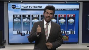 Tyler Ryan Monday Weather