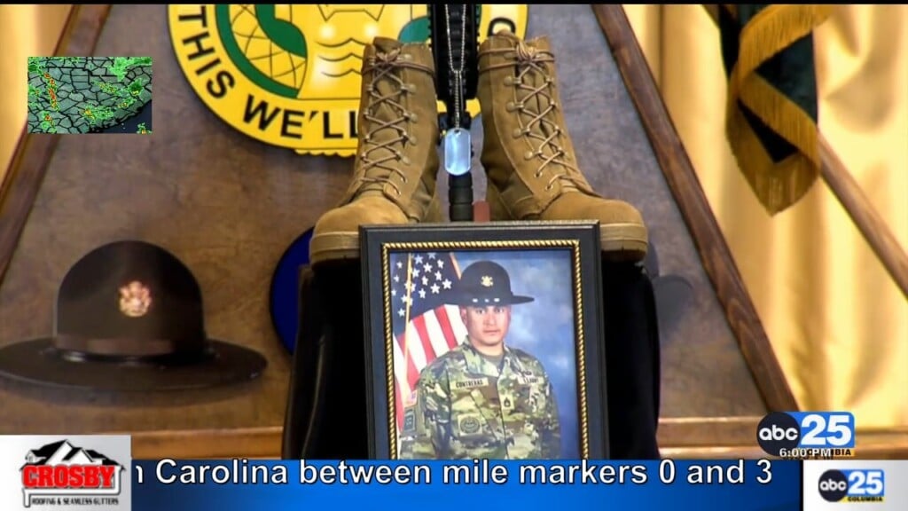 Fort Jackson Holds Memorial Service For Sfc Jaime Contreras, Reports Cause Of Death Still Unknown