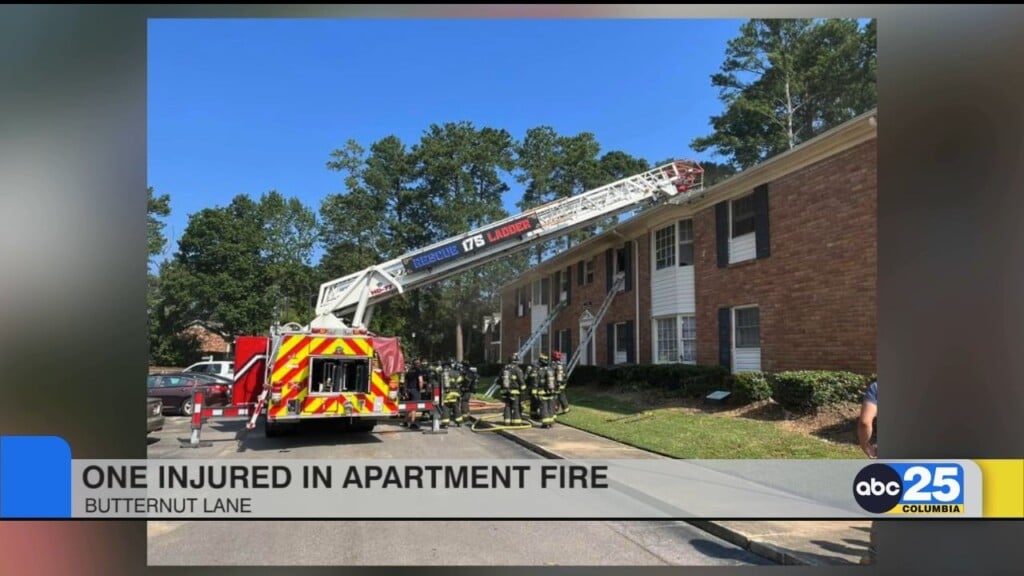 One Injured In Apartment Fire