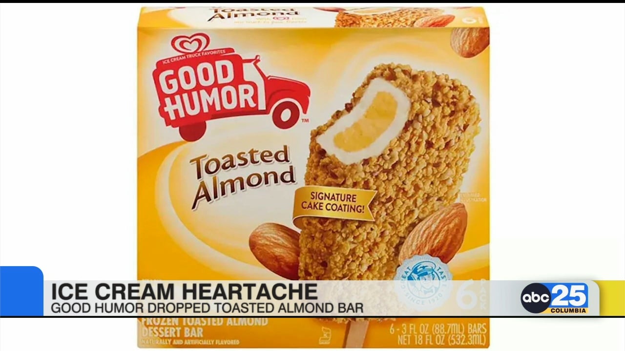 Good Humor dropped toasted almond bar ice ABC Columbia