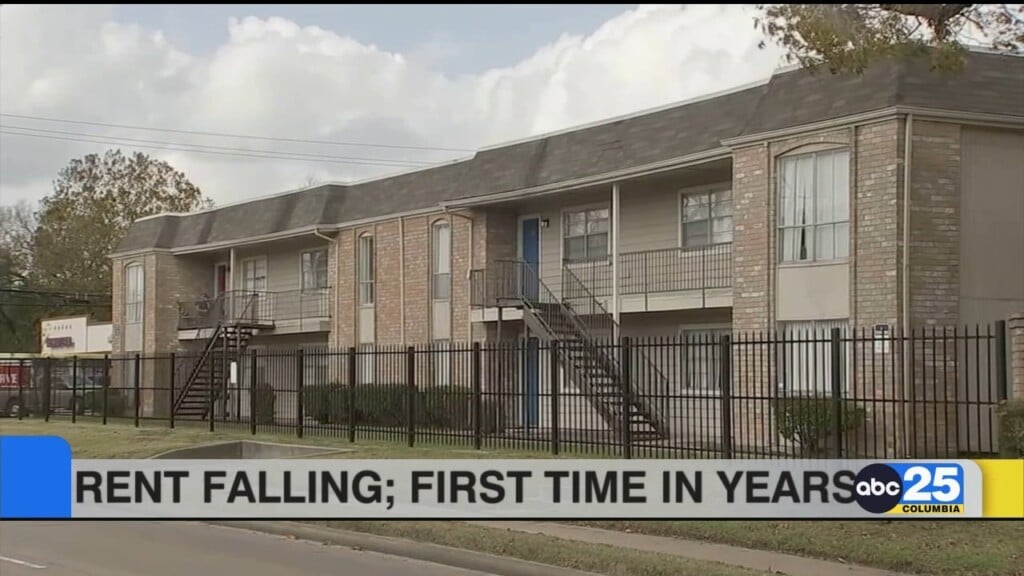 Rent Falling; First Time In Years