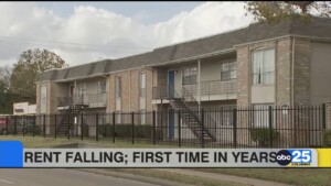 Rent Falling; First Time In Years