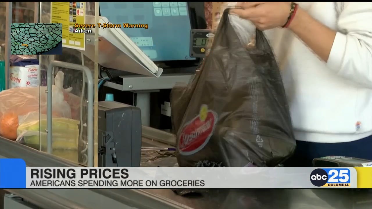 Americans Spending More On Groceries Buying Less Abc Columbia