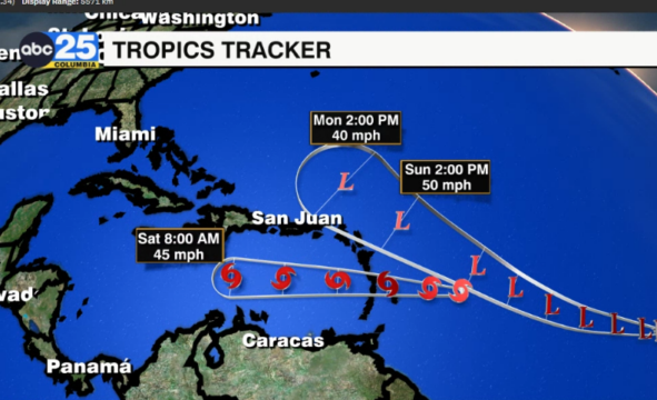 Now Two Storms In The Tropics - ABC Columbia