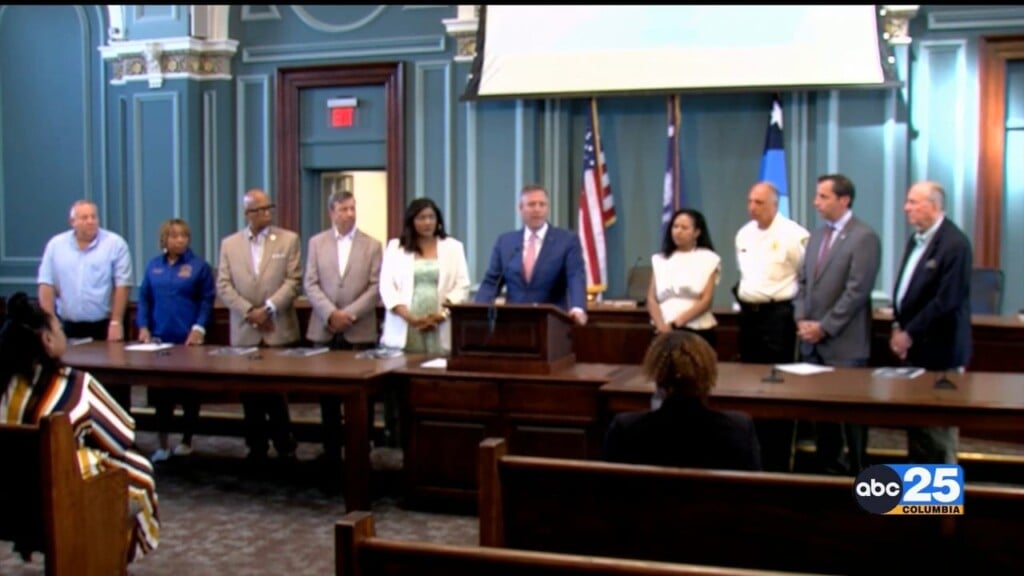 Operation Hope And Order Announced By City Of Columbia Officials