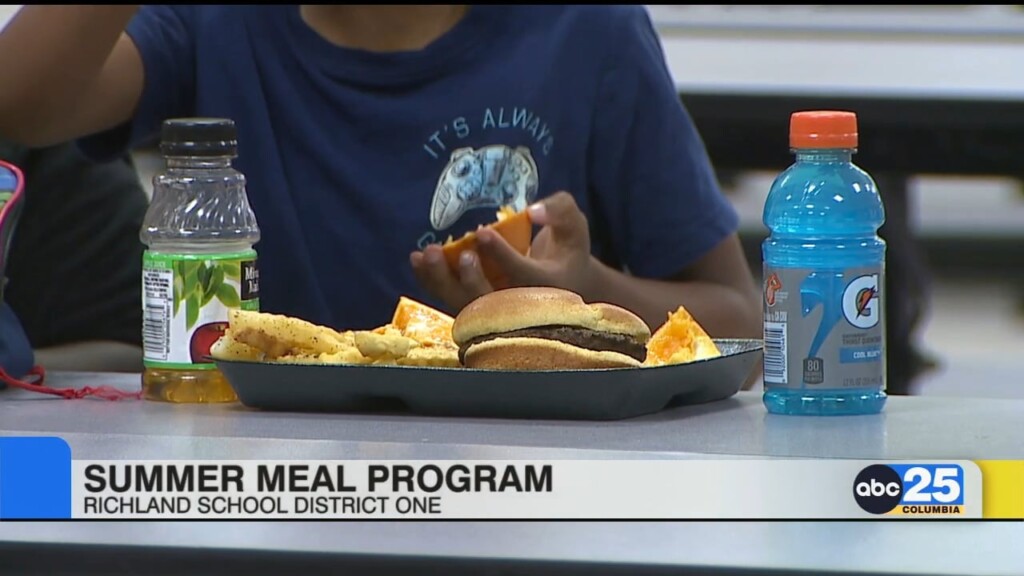 Richland School District One Providing Meals During The Summer
