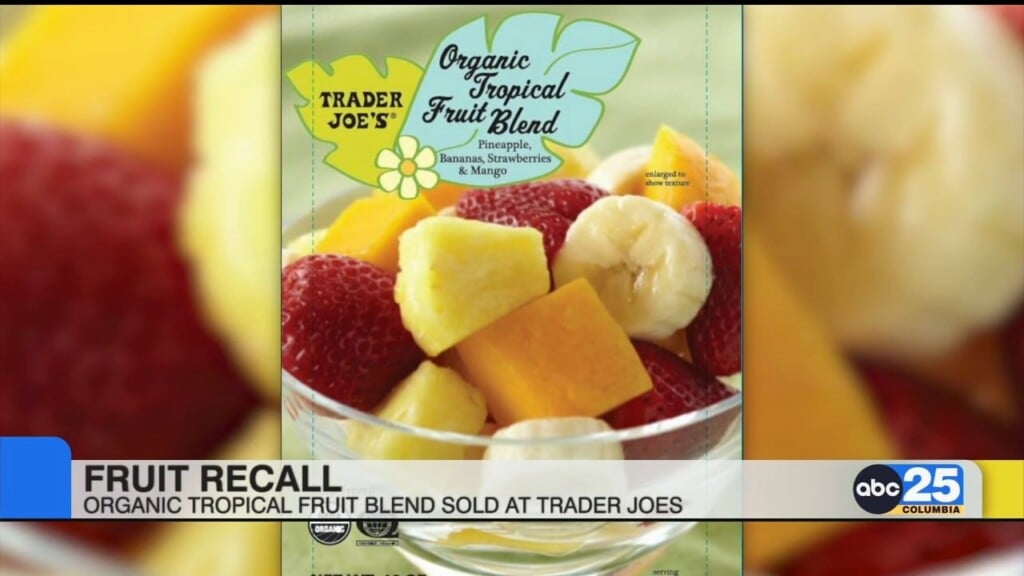 Frozen Fruit Recall