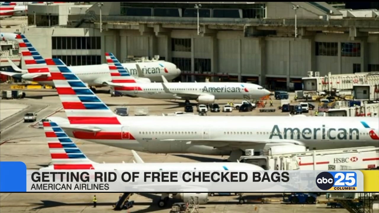 American Airlines To Charge Some To Check Bags ABC Columbia
