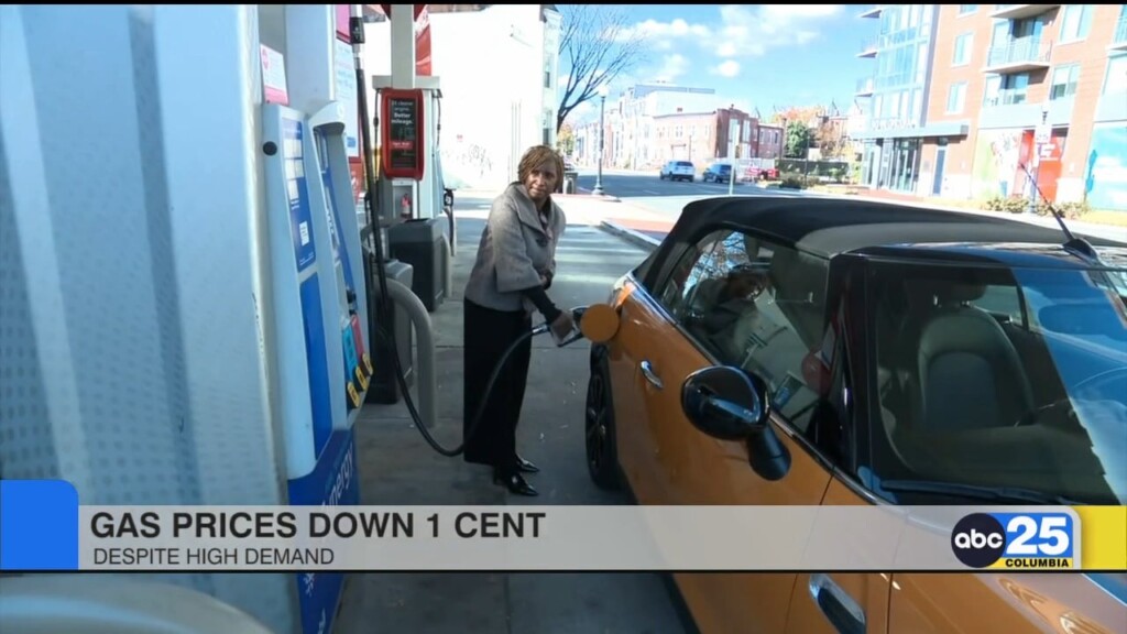 Gas Prices Down 1 Cent Despite High Demand