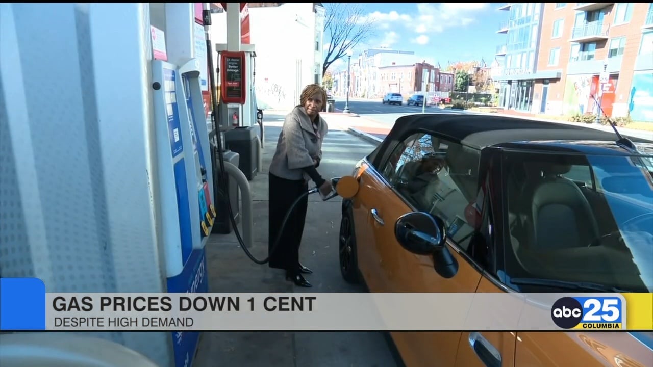 Gas prices down 1 cent despite high demand - ABC Columbia