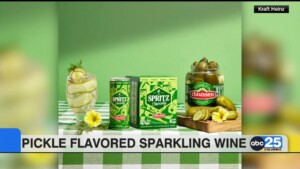 Pickle Flavored Sparkling Wine