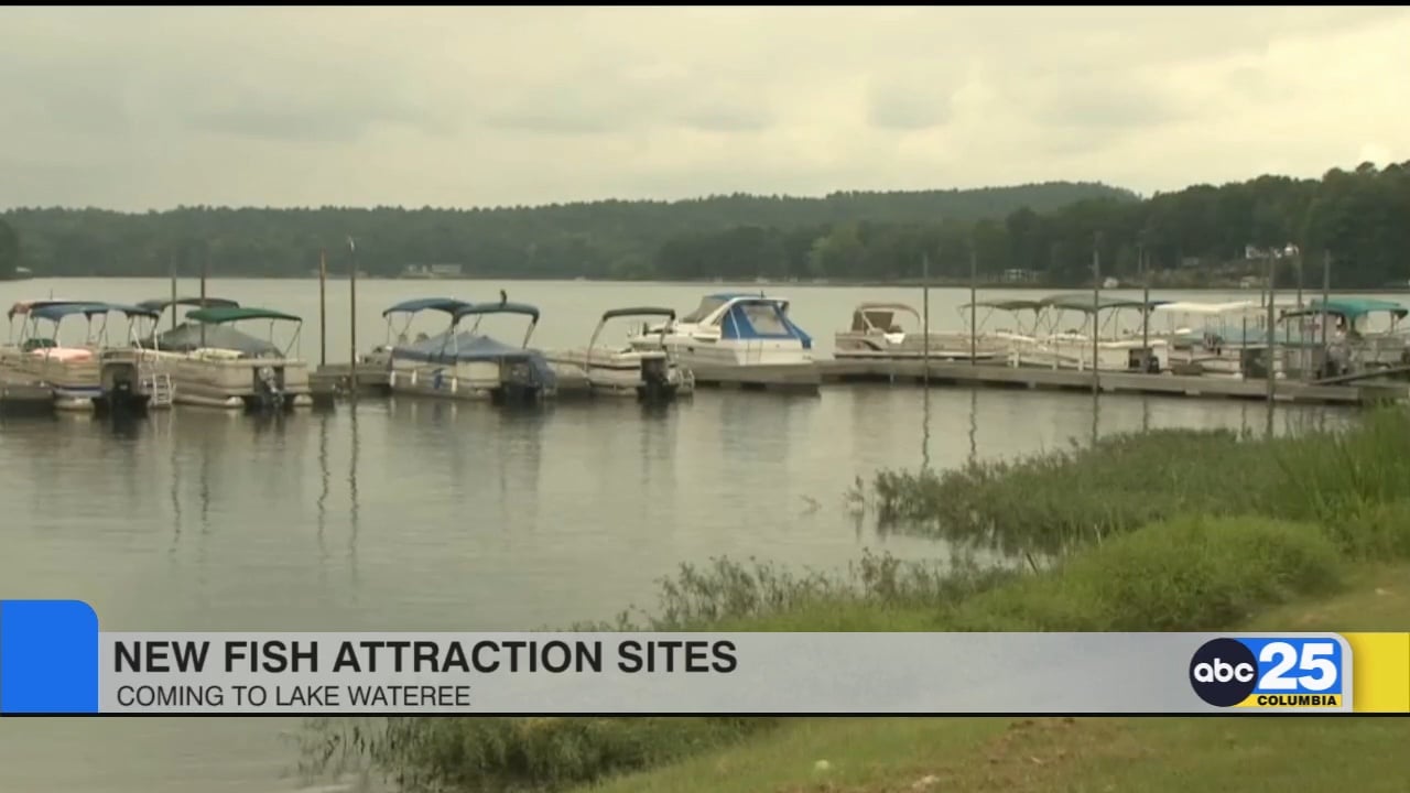 New fish attraction sites coming to Lake Wateree ABC Columbia