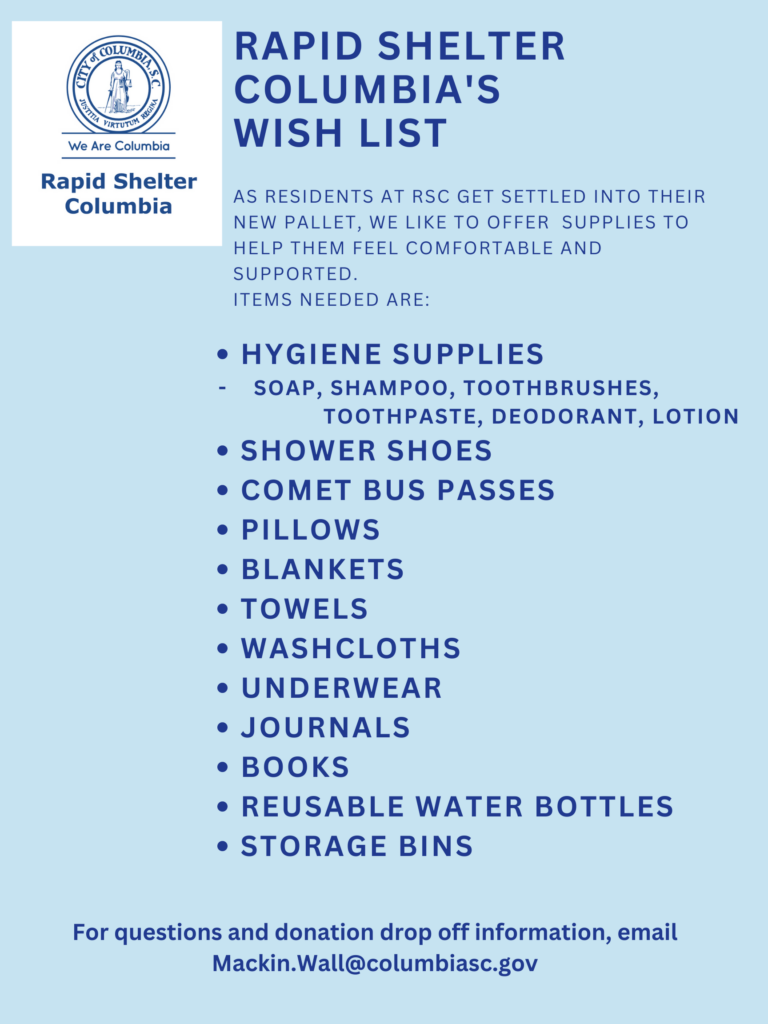 Rsc Donations Wish List