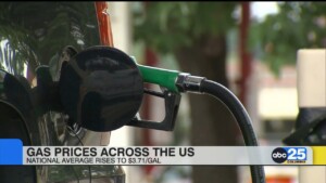 Gas Prices Across The U.s.: Average Rises To $3.71/gallon