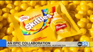 Mustard Flavored Skittles To Launch For National Mustard Day
