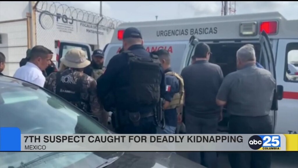 7th Suspect Caught For Deadly Kidnapping In Mexico