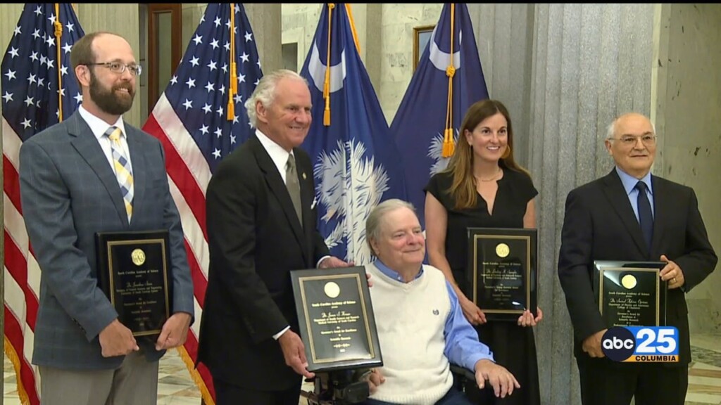 Excellence In Science Awards Presented At State House Today