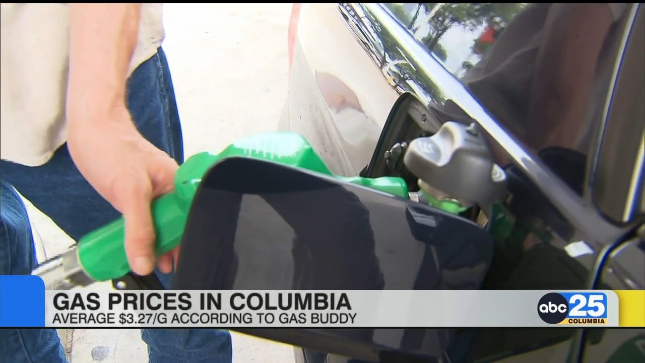Gas Buddy Gas prices in Columbia average 3.27/ gallon ABC Columbia