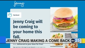 Jenny Craig Making A Comeback