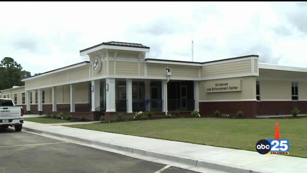 "ed Darnell Law Enforcement Center" Honors Legacy Of Longstanding Sheriff