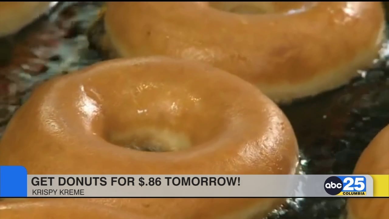 Get Krispy Kreme donuts for $.86 tomorrow! - ABC Columbia