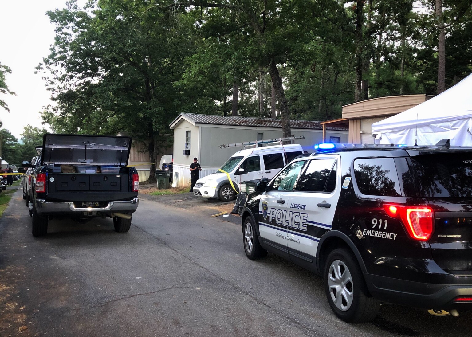 Police Family fight leads to homicide at Victorian Lakes Mobile Home Park