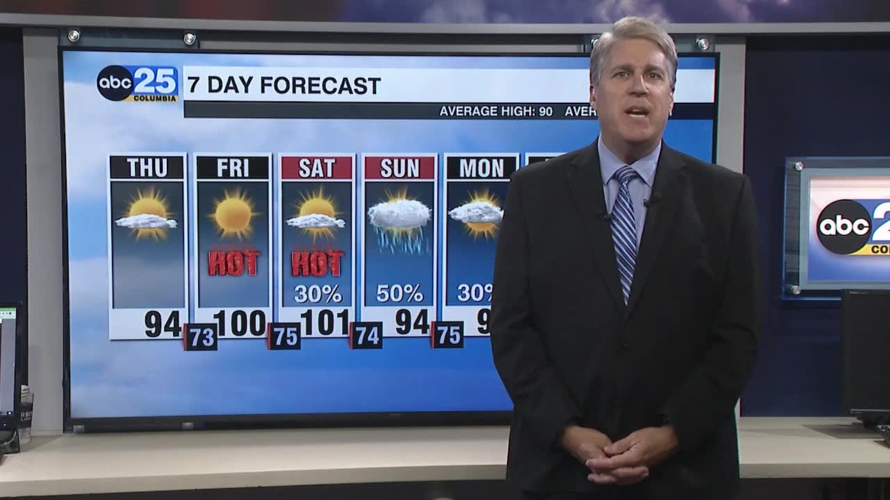 Chief Meteorologist John Farley's Thursday forecast