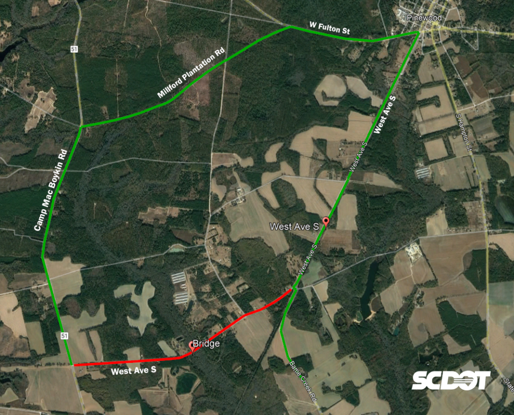 MAP SCDOT